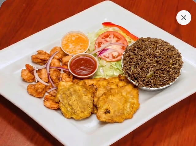 Fried Shrimp Complete.