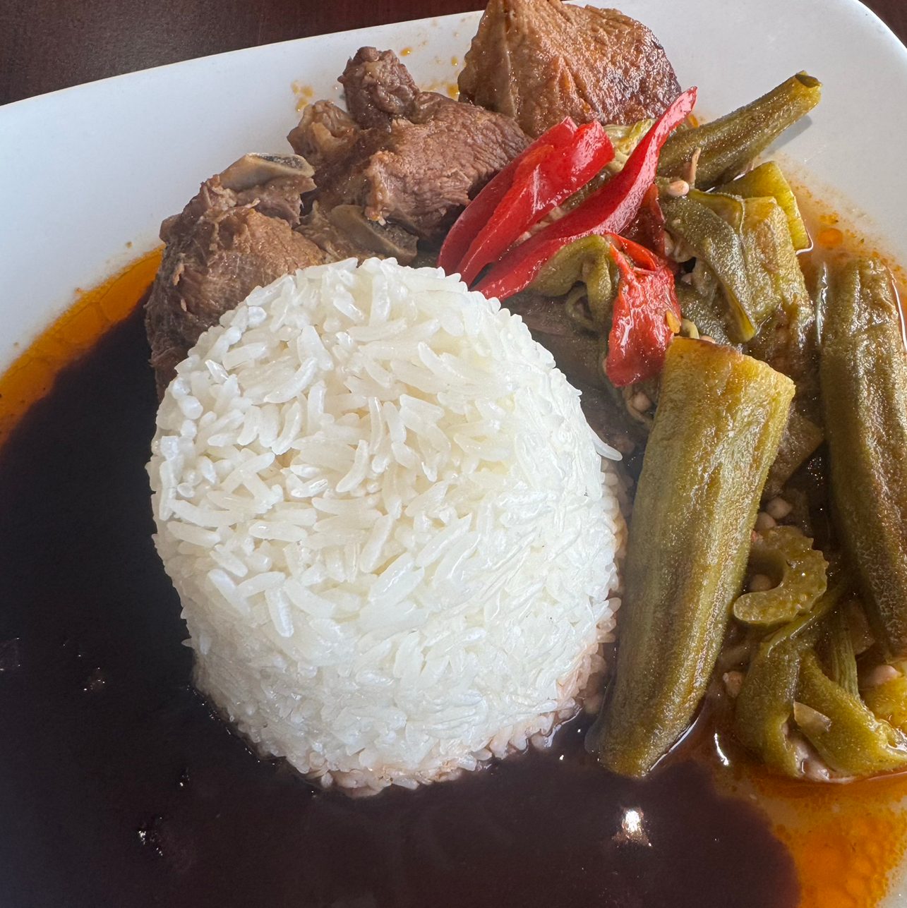 Kalalou (okra) **Special**.