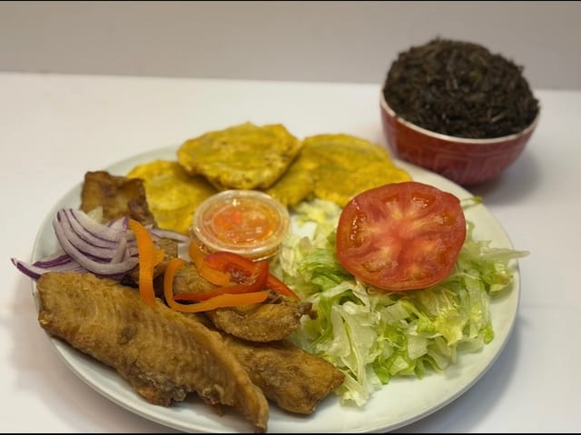 Fried Tilapia Complete.